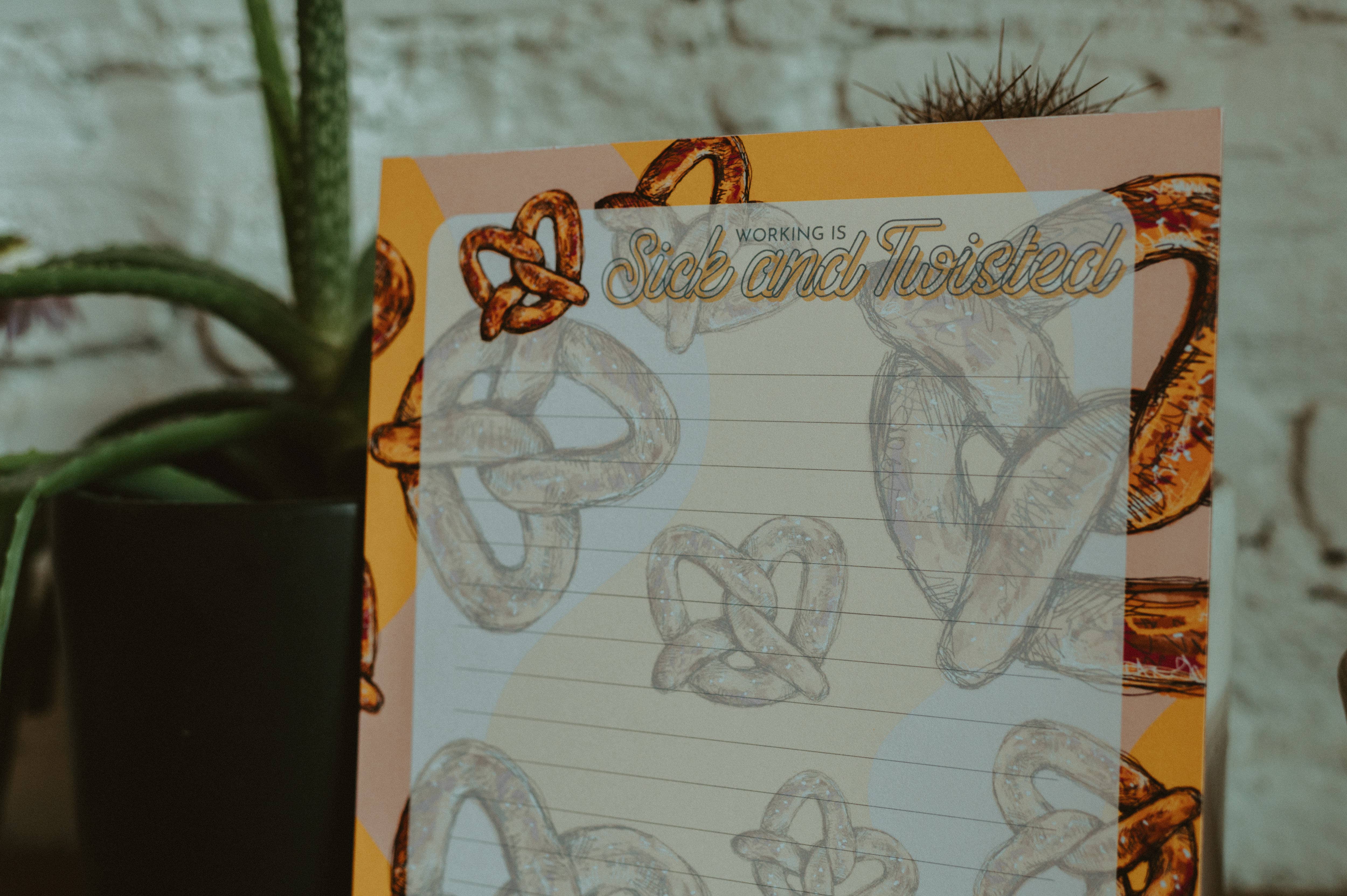 BrickandBarley - Wholesale Notepad - Sick and Twisted Notepad4