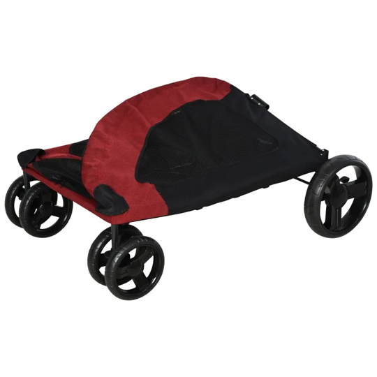 Furr-Baby Gifts - Wholesale Pet Carrier - Cat/Dog - Foldable Pet Stroller with Storage Pocket4