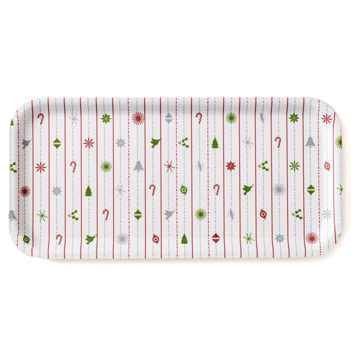 Christmas Birch Serving Tray for wholesale by Blue Kite Press