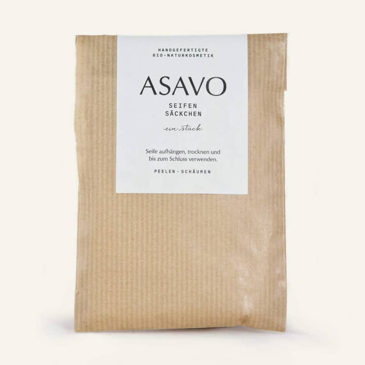 Soap pouch | hand-sewn | gift for wholesale by ASAVO