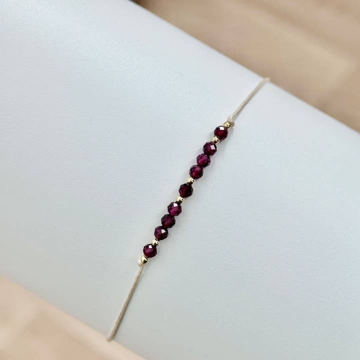 Picki Nicki - Vendita all'ingrosso Parure di gioielli - Braccialetto Birthstone, set di pietre preziose su carte31