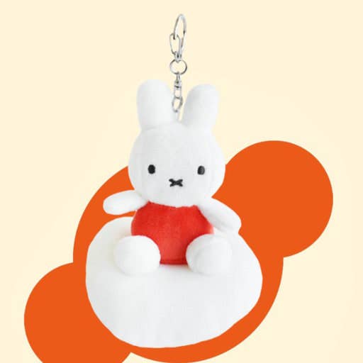 K-Wonderland – Porta-chaves - Mulher por atacado – Reabastecimento! Porta-chaves de Peluche Miffy Dream Series - 12cm10