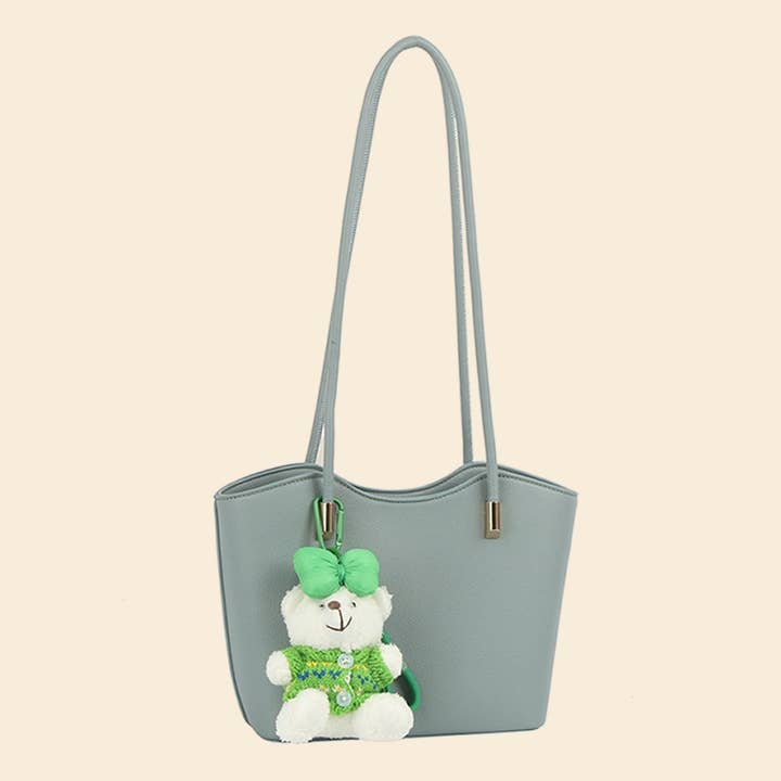 Anarchy Street - Wholesale Purse/bag accessory – Women’s - Crochet Outfit Teddy Bear And Cord Bag Charm1