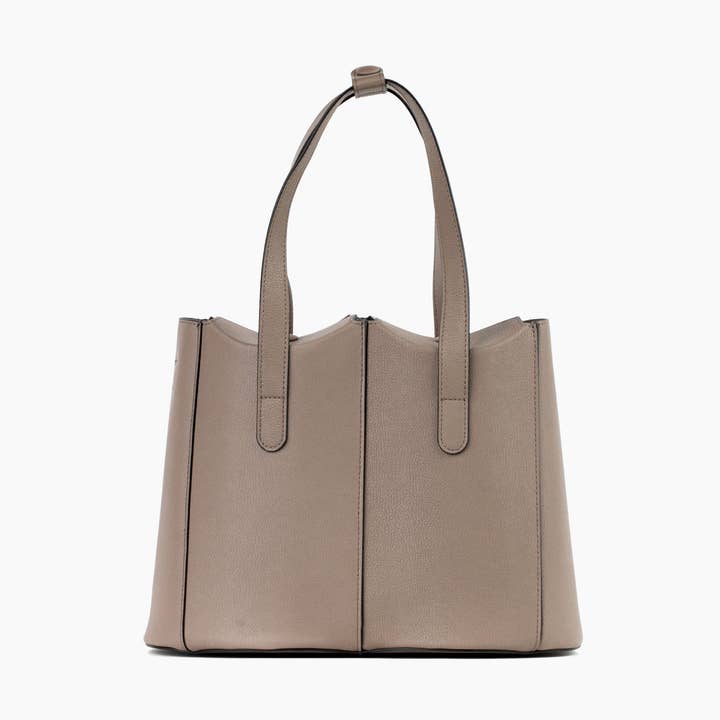 Malala Medium Tote - Beige for wholesale by Angela Roi