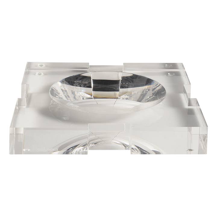 Carter Acrylic Bowl Clear Large for wholesale on Faire