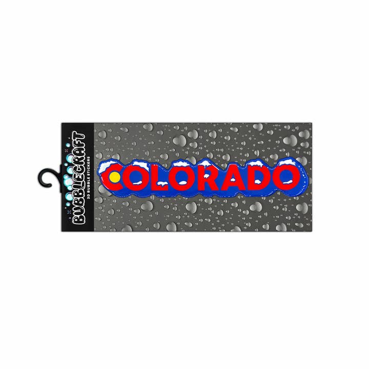 Bubblecraft - Wholesale Sticker - Colorado 3D Bubble Sticker