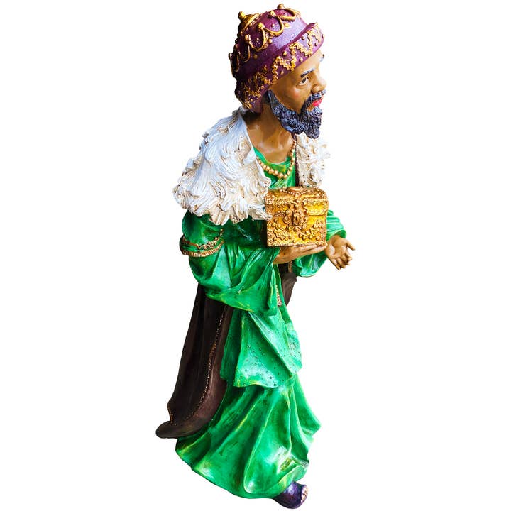 Santa’s Workshop Inc. - Wholesale Nativity Scene Decor - 12 Piece Outdoor Nativity Set with Solid Wood Creche29