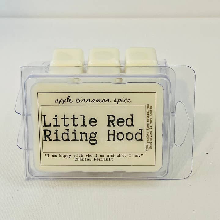 NovelTea Bookstore & Gifts – Engroshandel Smeltevoks – Lille Rødhætte Voksbriketter - Æblekrydderi4