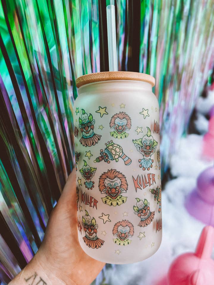 Killer Clowns matglas voor wholesale door NOT YOUR AVERAGE BABE CO