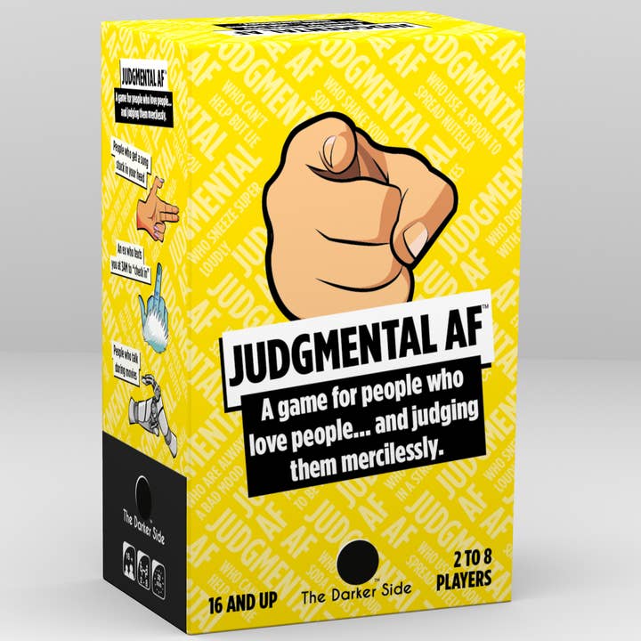 Judgemental AF
for wholesale by Blue Orange Games