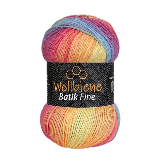 Wollbiene - Wholesale Yarn - Woolbee Batik Fine Gradient Wool Knitting Wool