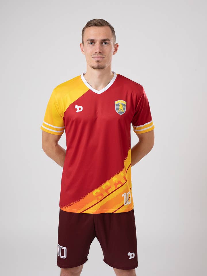 Ronaldinho Spain Jersey/Camisa Replica for wholesale by DRYWORLD