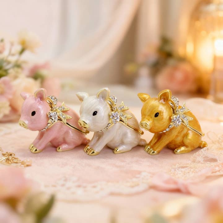 Piggy Trinket Box for wholesale by Verdivine