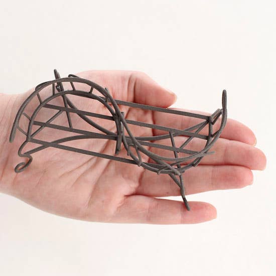 Factory Direct Craft – Engroshandel Bordpynt – Miniature Have Tete-a-Tete Bænk - Vælg Farve1