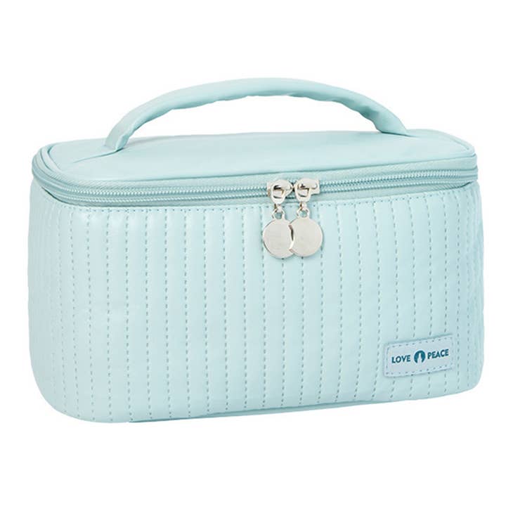 ACCITY - Wholesale Makeup/Cosmetic Bag - SOLID COLOR SQUARE MAKEUP BAG_CWAB0552