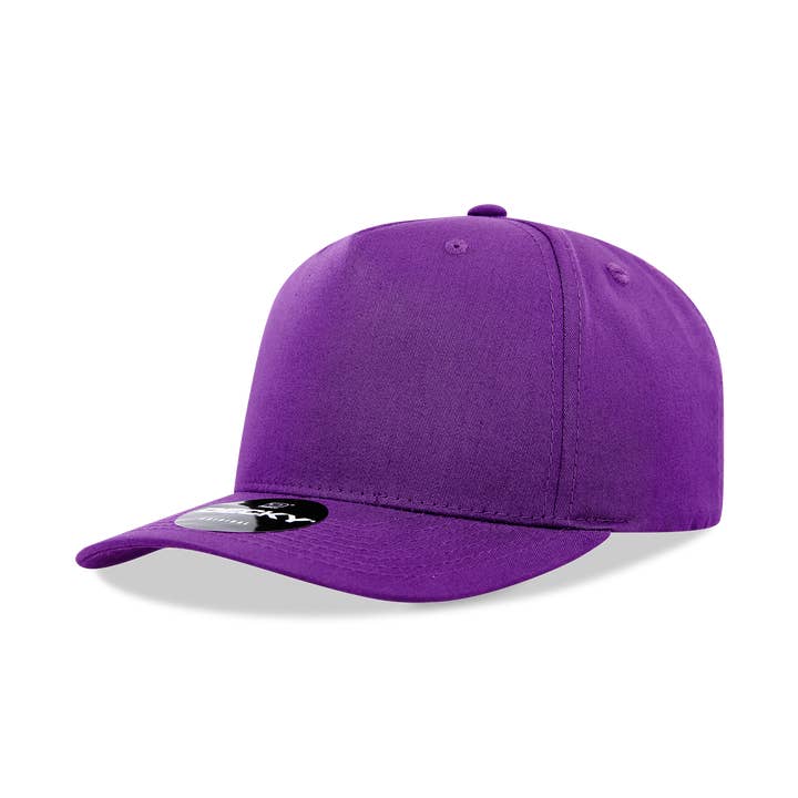 The Park Wholesale - Vente Casquette de baseball – unisexe - Decky 6024 - Casquette structurée en mélange de coton et de polyester à 5 panneaux à profil moyen - 602416