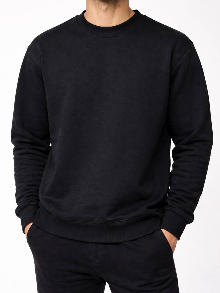 Hemp bamboo sweatshirt for wholesale by Hemp Horizon