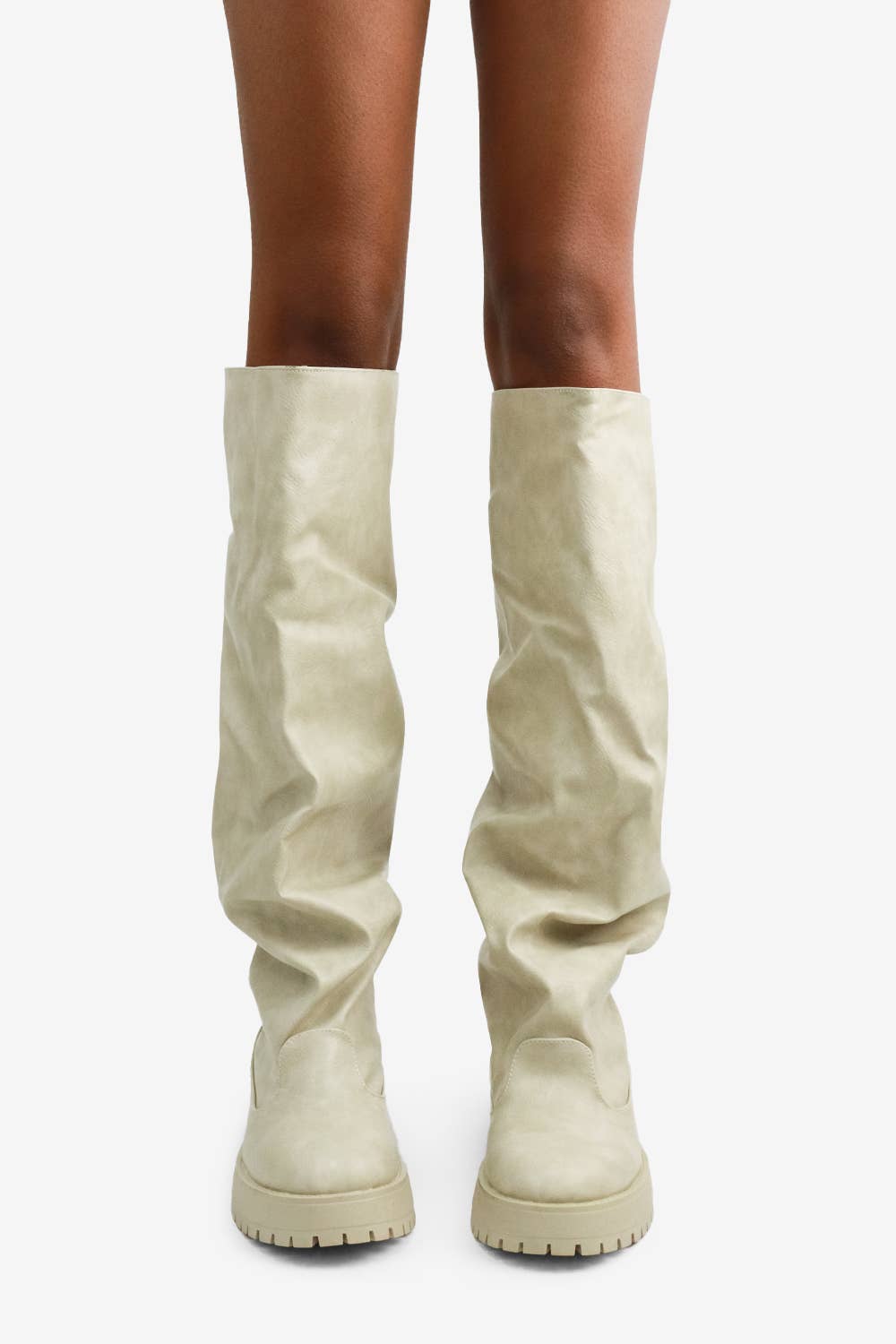 Lemonade Shoes – Engroshandel Støvler - Dame – CITY OF GOD høje slaskede støvler med robust sål5