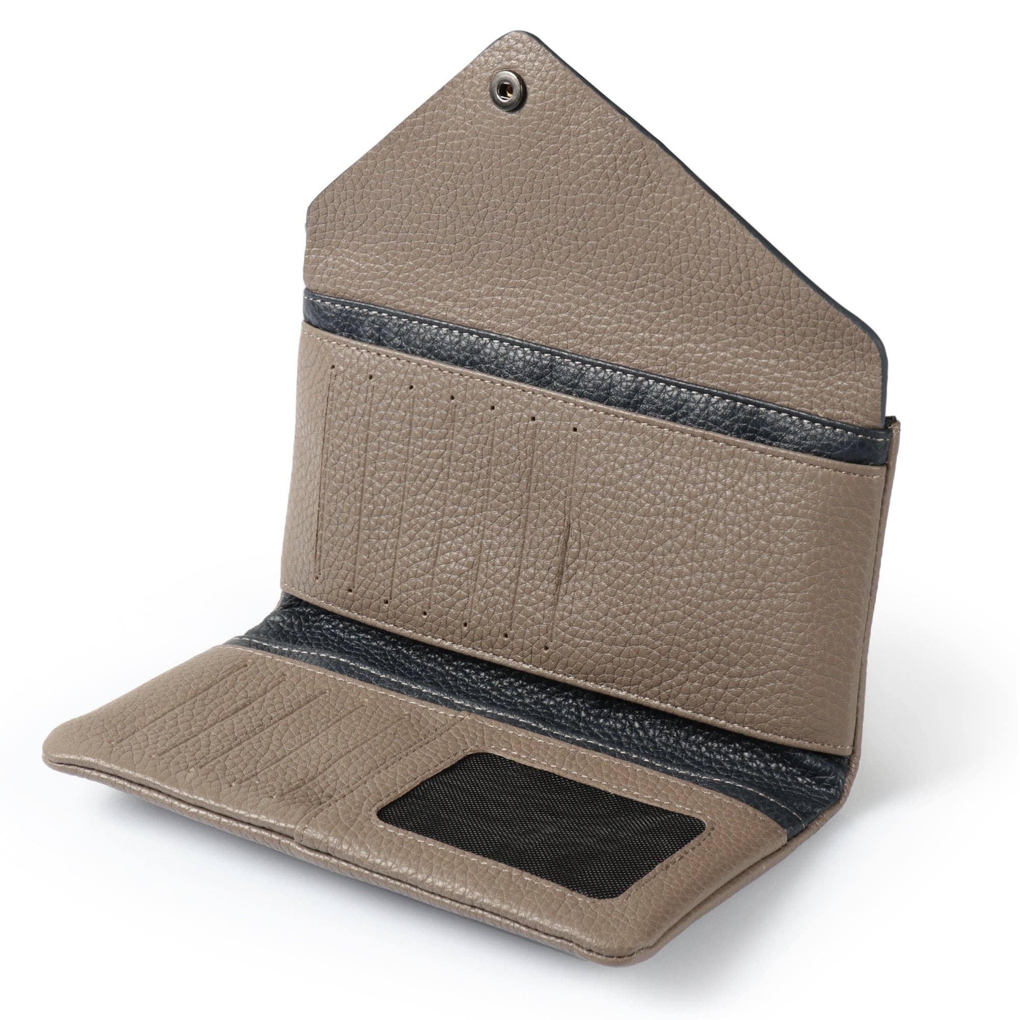 Londo - Vendita all'ingrosso Portafoglio - Unisex - Portafoglio a Busta in Pelle di Alta Qualità Otto Angelino con Scomparti Compatibili per Telefono, Blocco RFID - Unisex10