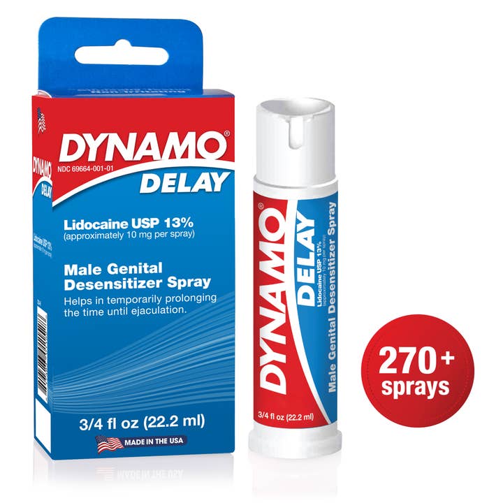Screaming O - Wholesale Personal Lubricant - Dynamo Delay Spray - 6 Pack In Pop Box5