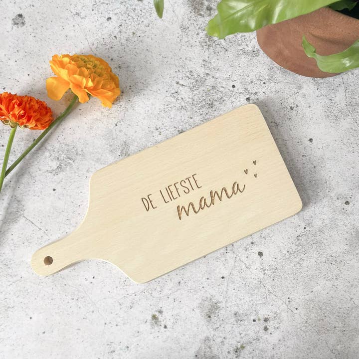 Snijplank - De Liefste Mama - Moederdag voor wholesale door Fien & Feau