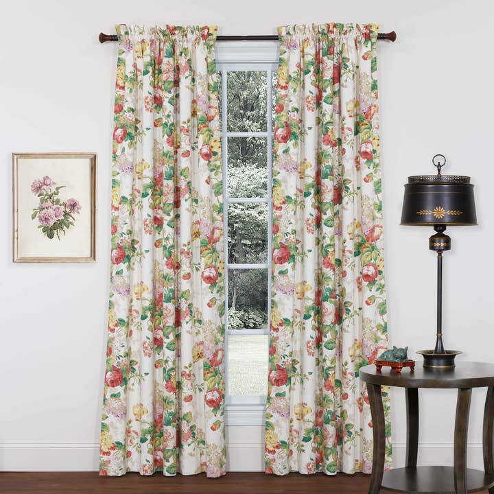 Thomasville at Home - Wholesale Drape - Cottage Rose Rod Pocket Panels