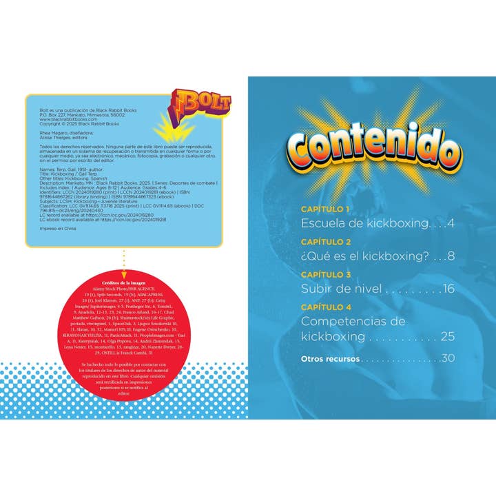 Black Rabbit Books - Vendita all'ingrosso Sport e tempo libero - Kickboxing (spagnolo)1