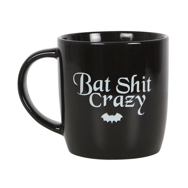 Something Different Wholesale - Wholesale Coffee Mug - Bat Shit Crazy Gothic Mug