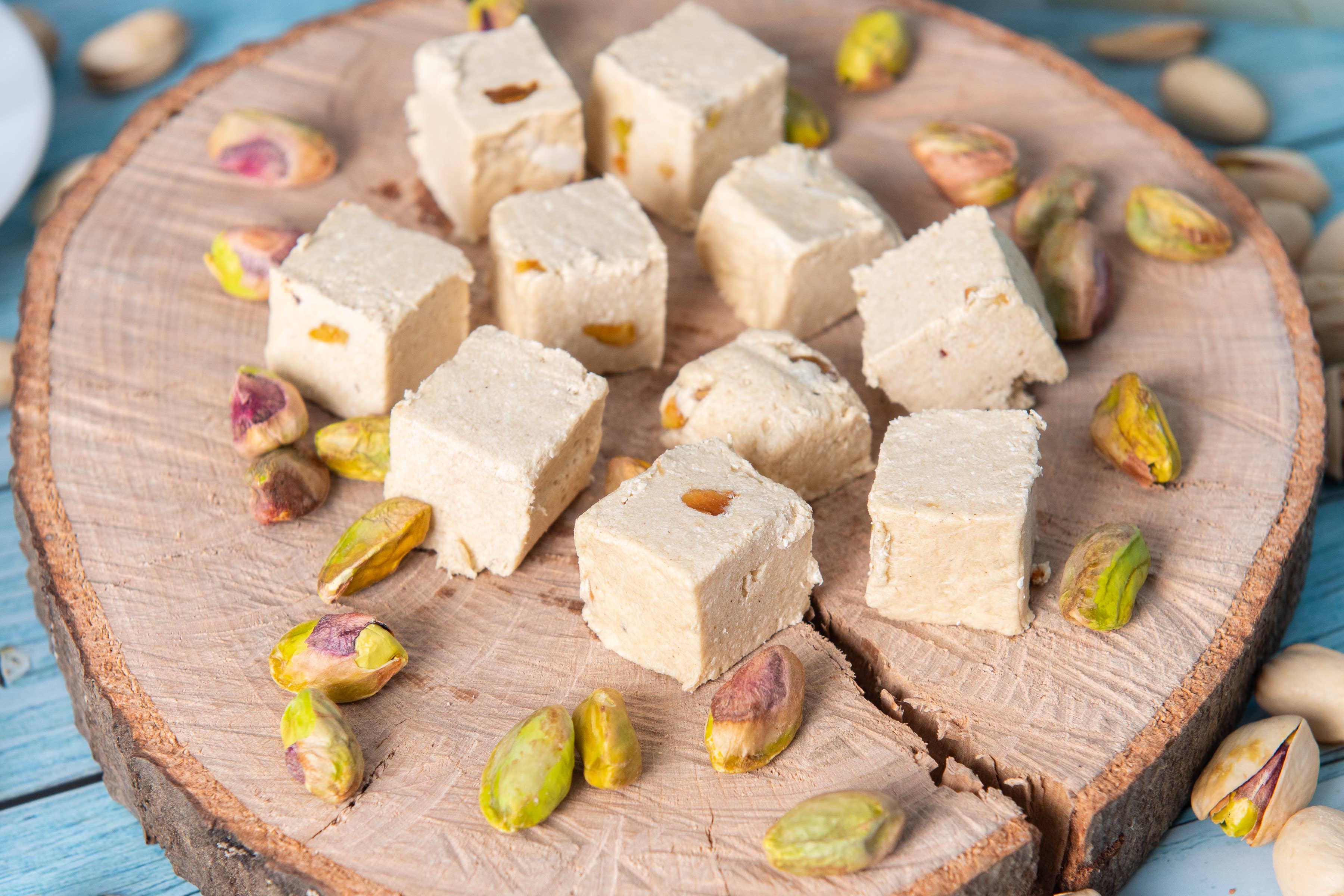 SESAME KINGDOM - Vendita all'ingrosso Torta - Torta gourmet Halva - Tahini Delight | Pistacchio1