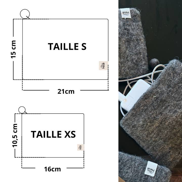 New Heidi - Wholesale Pouch - Women's - New Heidi Felt Storage Pouch – Elegance, Craftsmanship, and Ethics3