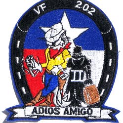 VF-202 Adios Amigo for wholesale by Military Patches & Pins