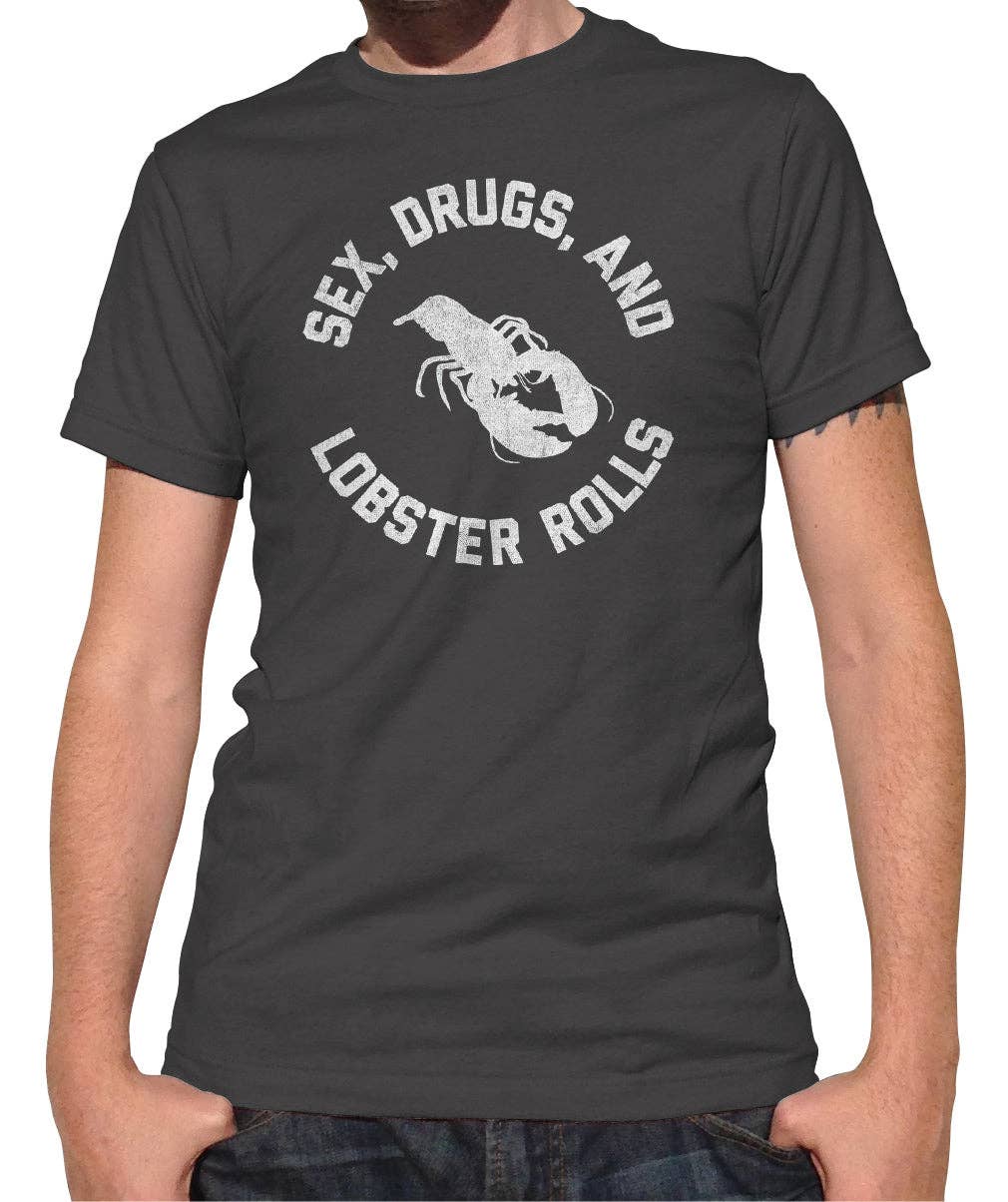Boredwalk - Wholesale Screen Printed T-Shirt - Men's - Men's Sex Drugs and Lobster Rolls T-Shirt7
