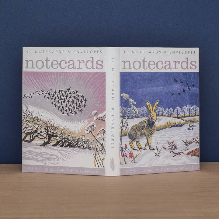 Winter Hares & Starlings for wholesale by Art Angels