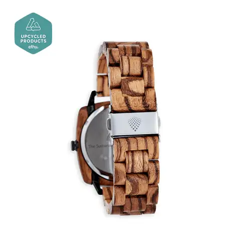 The Sustainable Watch Company – wholesale Armbandsur - Herr – The Oak - Handgjord träklocka för män - miljövänlig och vegansk4