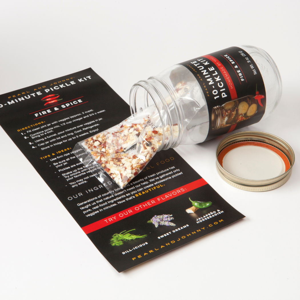 Pearl and Johnny - Vente Légumes marinés - Kit de Pickles 10 Minutes Fire & Spice (cs 12)2