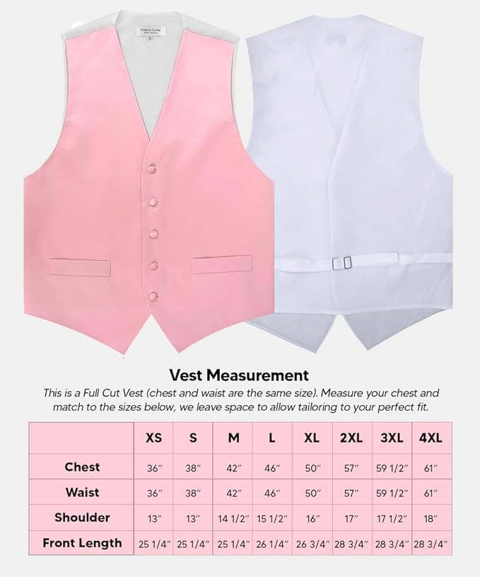 Dubal Brothers - Wholesale Suit Vest - Men's - Vittorio Farina Solid Satin Vest Set (White Back) Var. 02 (Mustard-Yellow)20