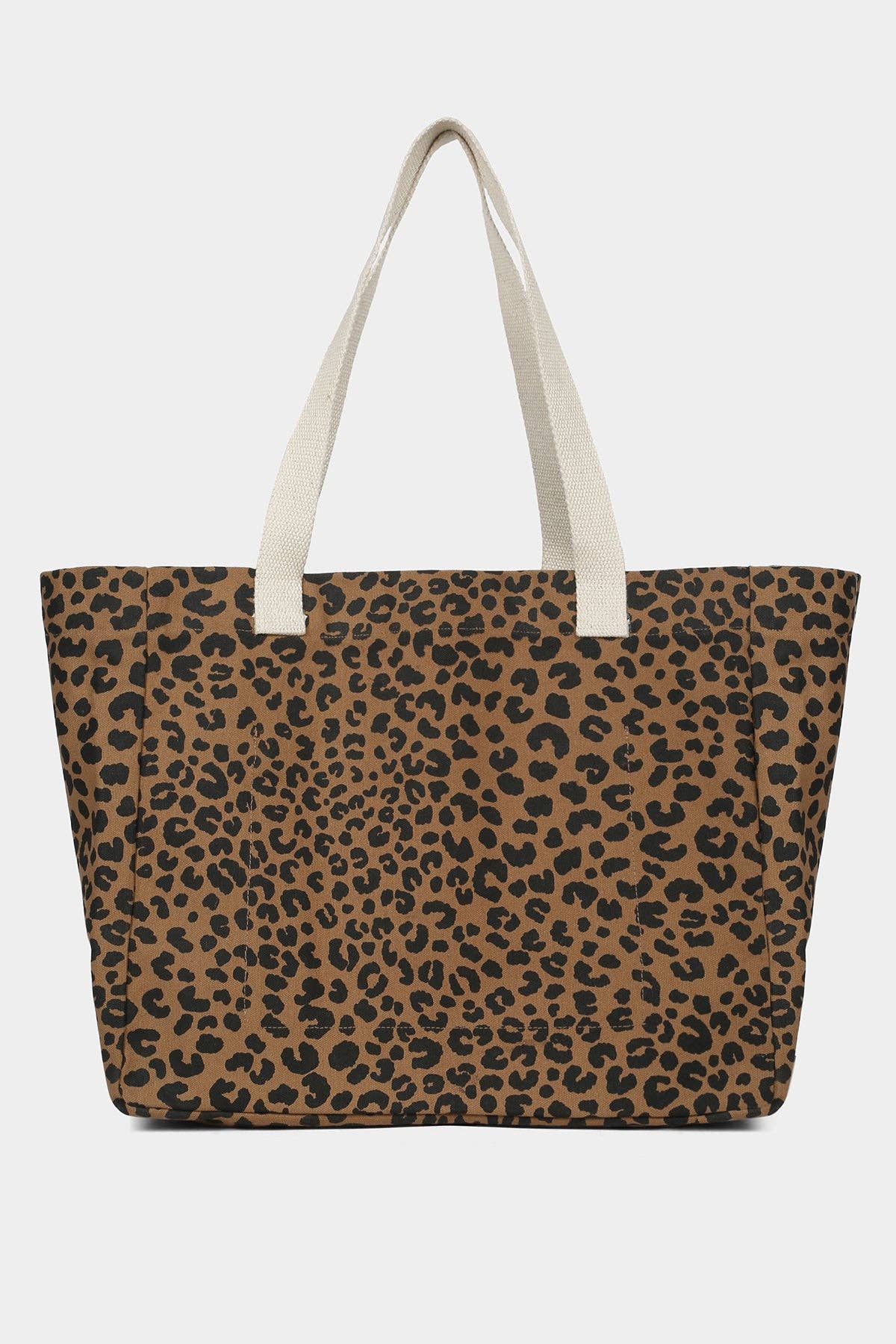 Hindbag - Wholesale Tote Bag - Women's - Claude Leopard Cinnamon Tote Bag3