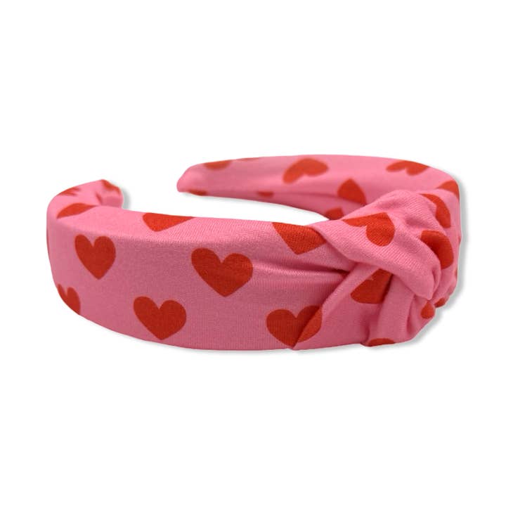 Valentine's Day Love Hard Headband for wholesale by The Happy Headband Co