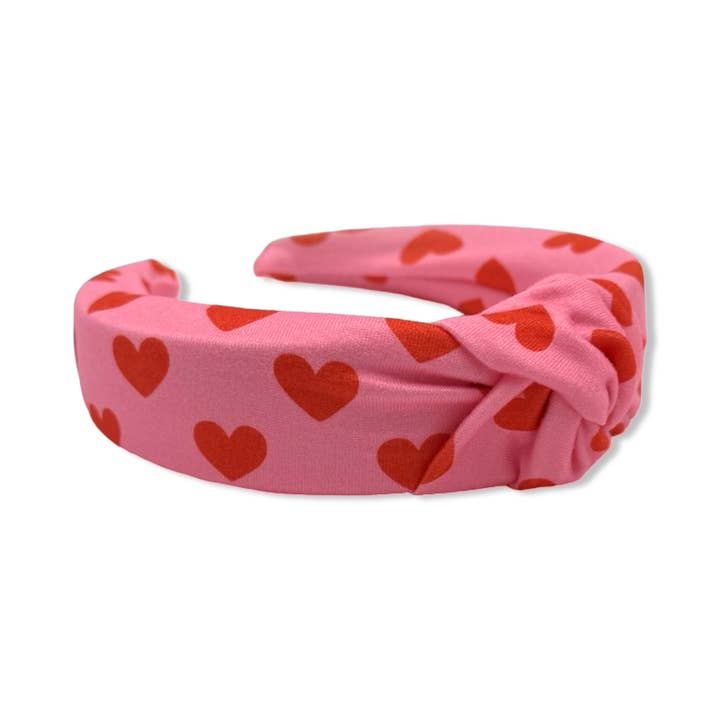 Valentine's Day Love Hard Headband for wholesale by The Happy Headband Co