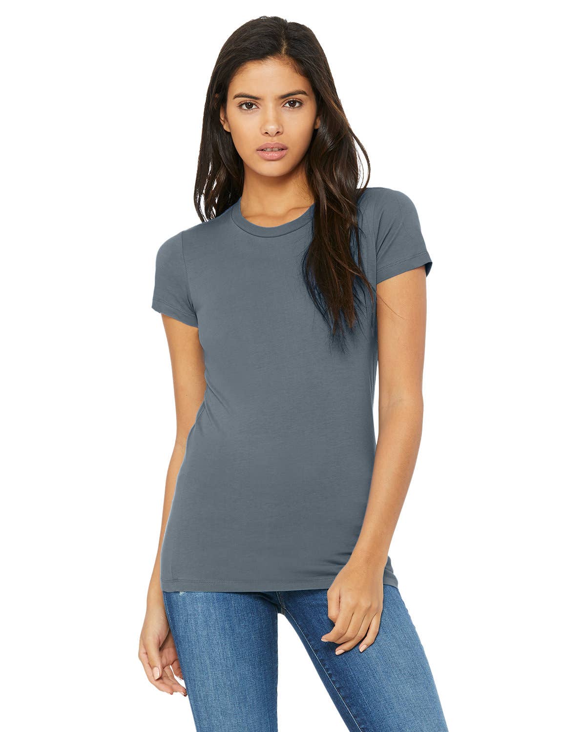 Total Apparel - Wholesale T-Shirt - Women's - Bella + Canvas 6004 - Ladies' Slim Fit T-Shirt13