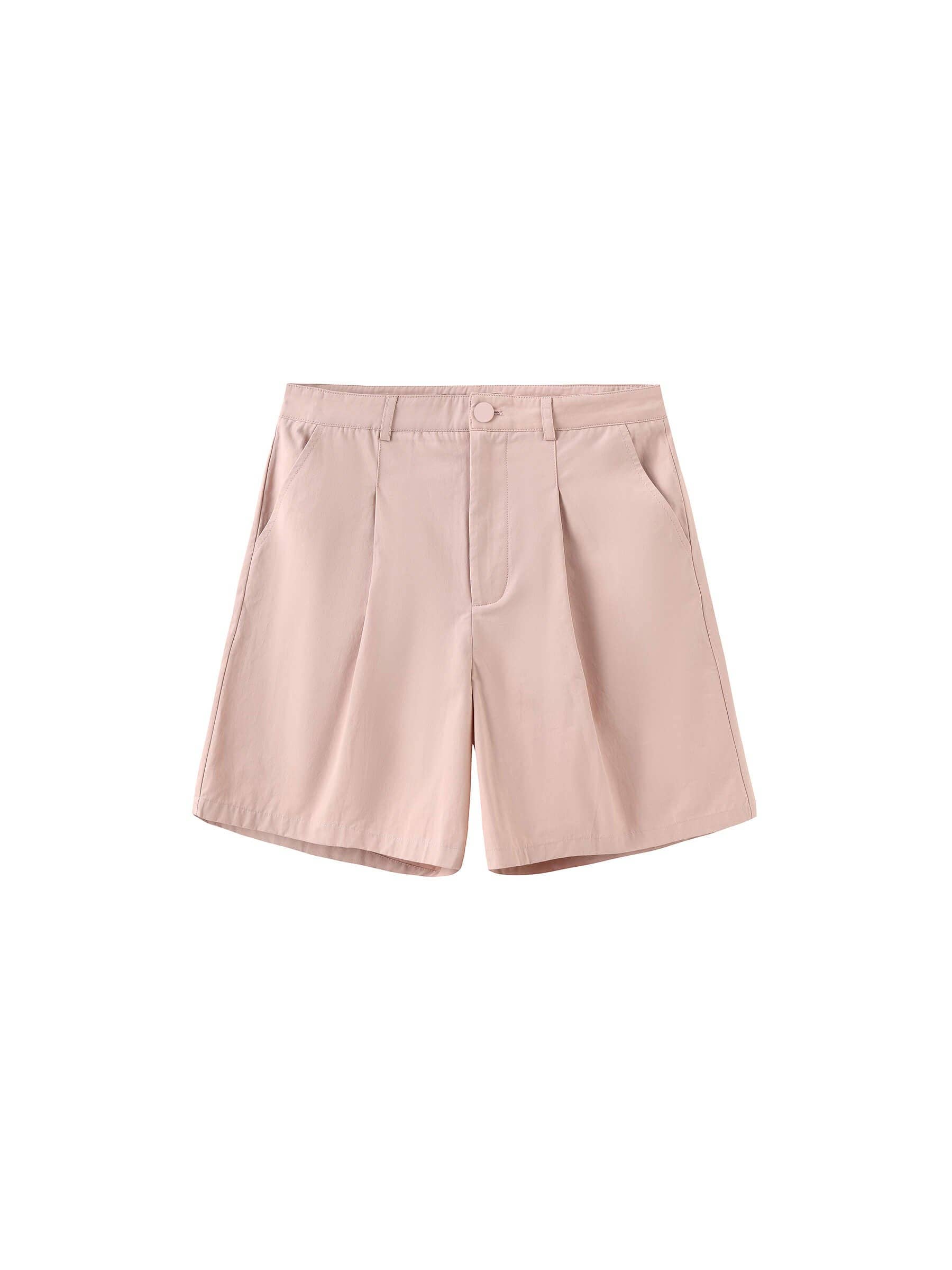 CUBIC - Wholesale Shorts - Women's - A-line Pleated Tailored Shorts2