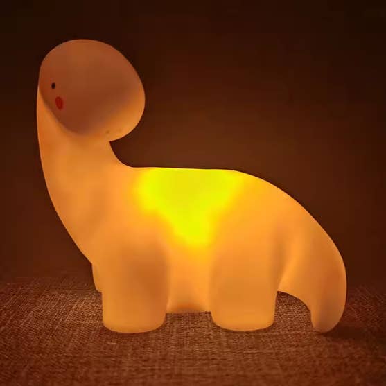GulleeGadgets - Venta al por mayor Luces de noche - Niños y bebés - Luz LED Apatosaurus de 5.5 pulgadas para niños a granel3