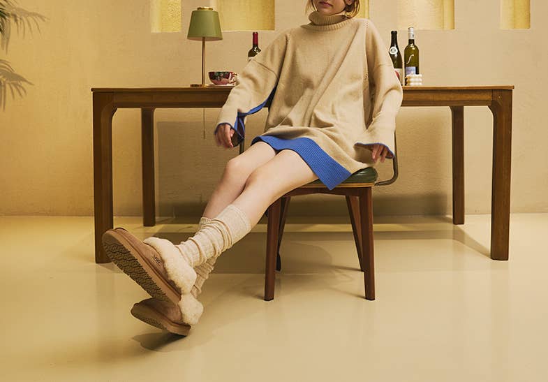 Comfortarians – Meias - Mulher por atacado – Meias Altas de Lã e Caxemira da Linha Premium5