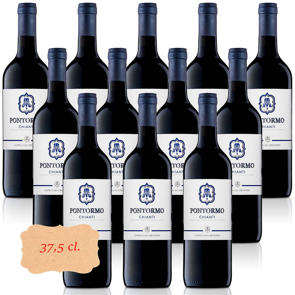 Metina SAS – wholesale Rött vin – Pontormo Chianti DOCG Castelli del Grevepesa Cl. 37,5 2