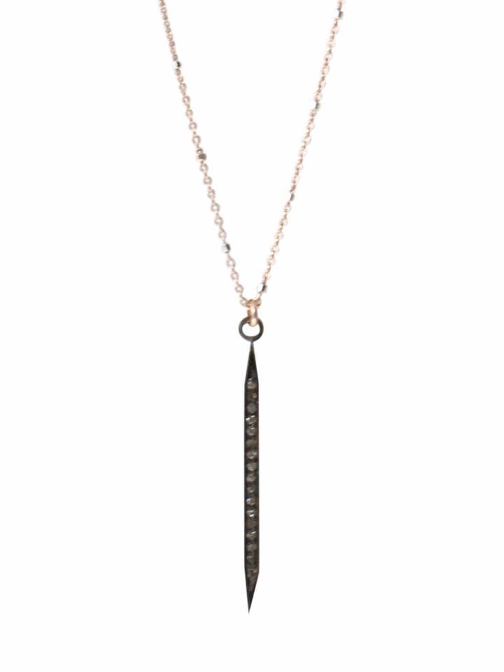 Pave Diamond Dagger collana media per la vendita all'ingrosso da parte di Rebecca Scott Jewelry