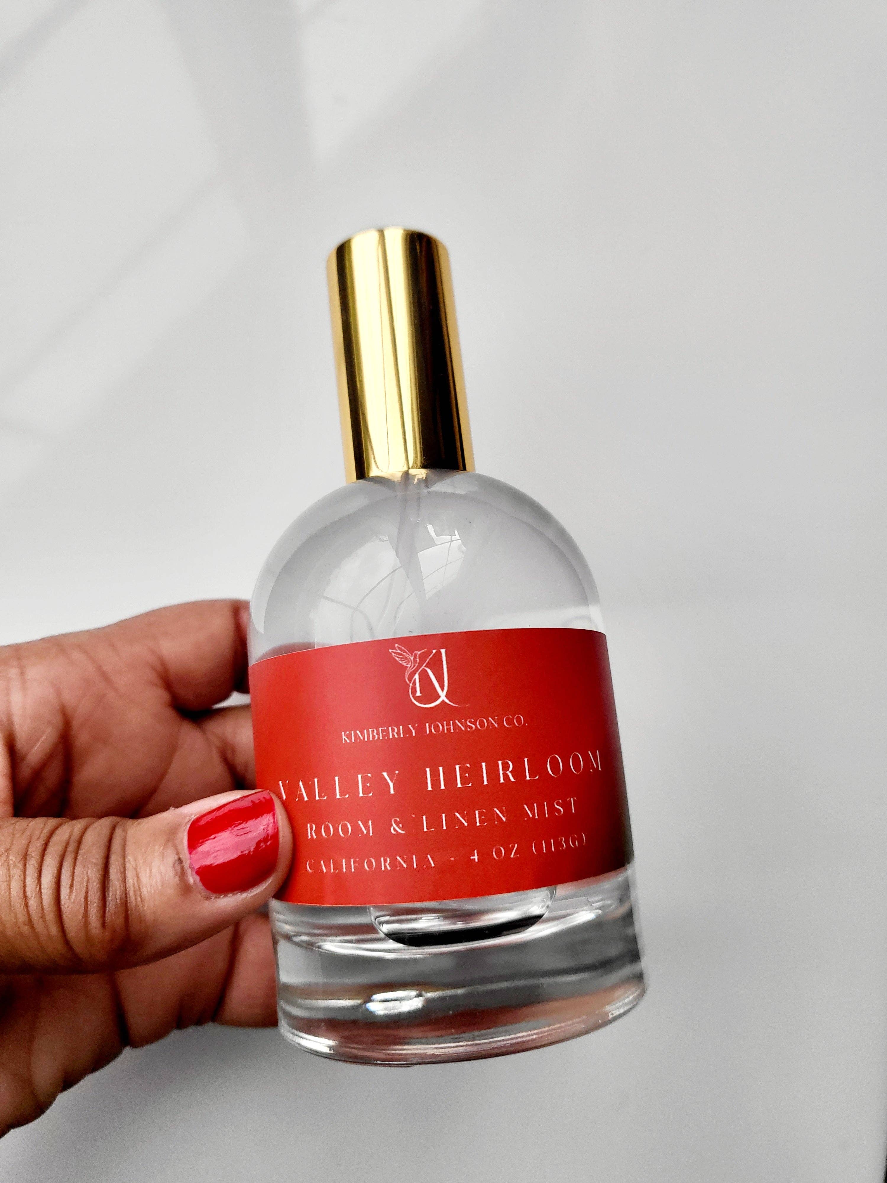 Kimberly Johnson Co. - Wholesale Room & Linen Spray - Valley Heirloom Room & Linen Mist3