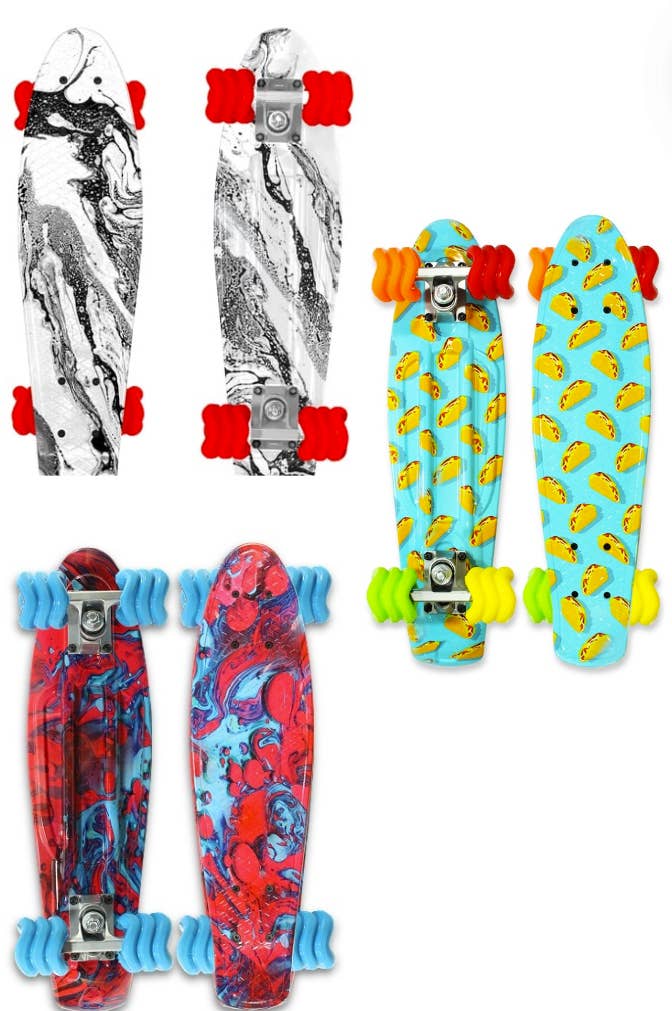Shark Wheel - Wholesale Sporting Accessories - Dipped Graphics Polyboard Skateboards (3 Boards Per Box)