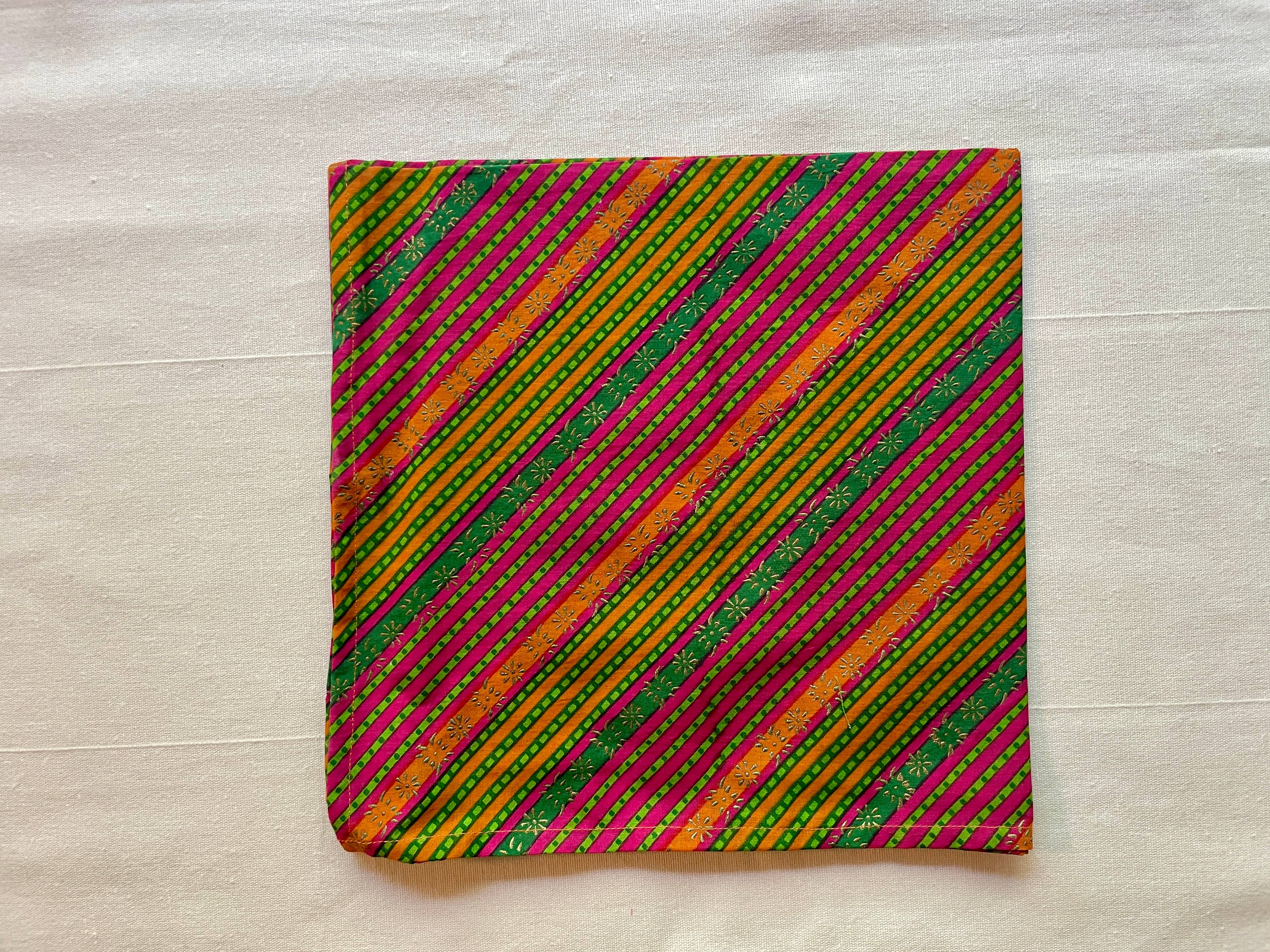 Curiosity - Wholesale Dinner & Cloth Napkin - Handcrafted 100% Cotton Block Print Cloth Napkin – Set of 414