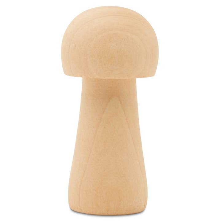 Woodpeckers Crafts - Wholesale Craft Supplies - Wooden Mushroom