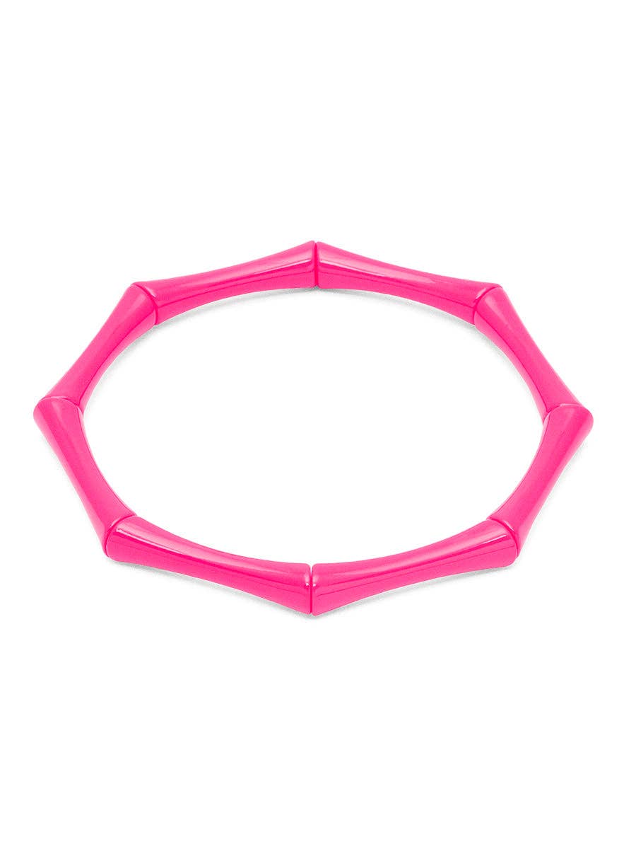 ZENZII Jewelry - Wholesale Link & Chain Bracelet - Enamel Bamboo-Style Stretch Bracelet6